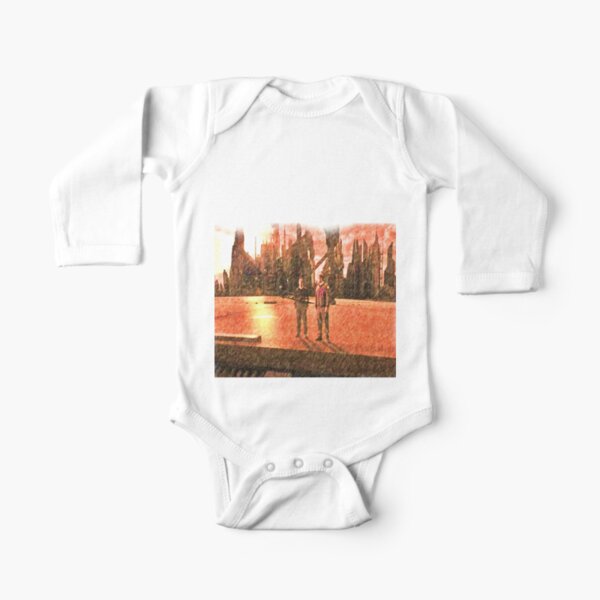You were my best friend ... Long Sleeve Baby One-Piece
