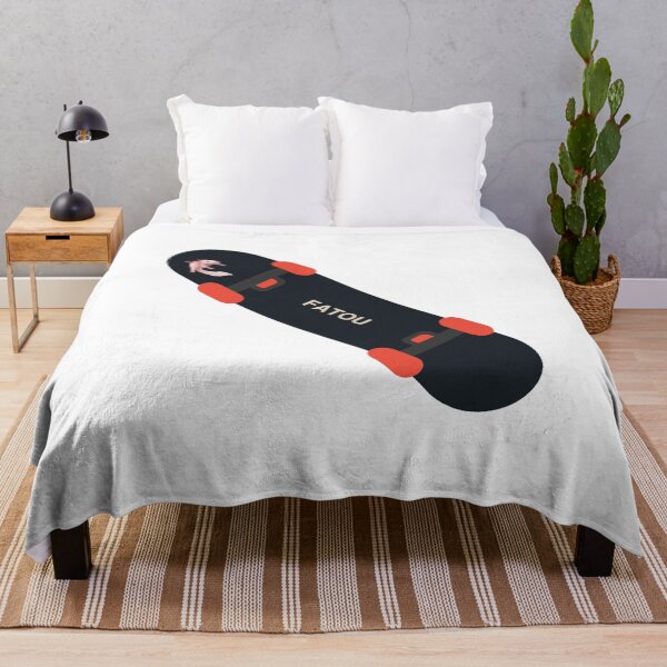Item preview, Fatou axolotl skateboard designed and sold by micraelle.