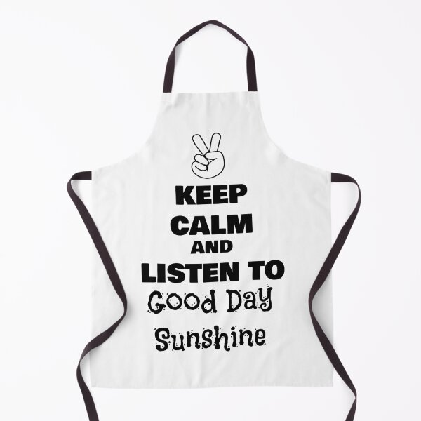 Item preview, Keep Calm and Listen to Good Day Sunshine designed and sold by QuotesDogma.