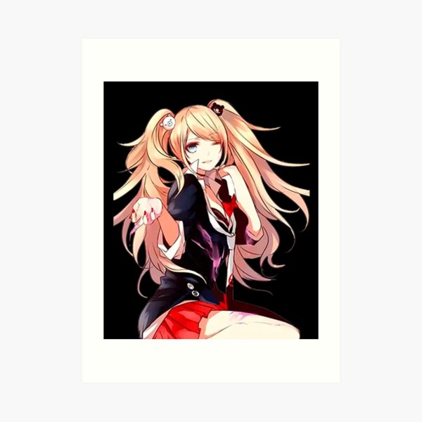 Cute Junko Enoshima Sticker Art Print For Sale By Asaiss20 Redbubble