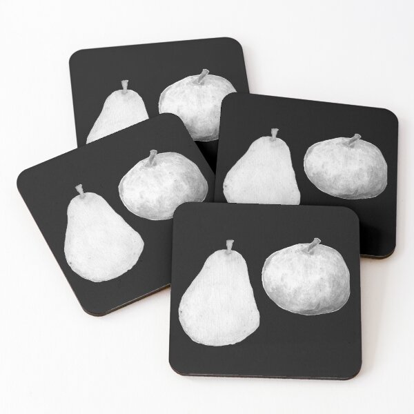 Item preview, Black and White Fruit Artwork  designed and sold by ForTheFrogWar.