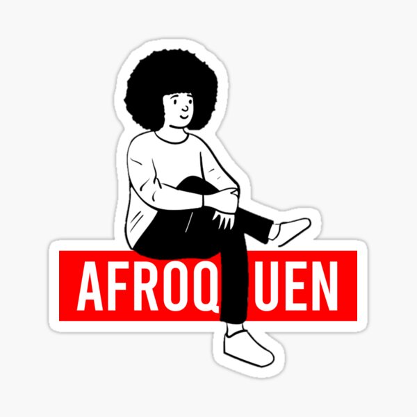 Afroqueen Essential T-Shirt Sticker