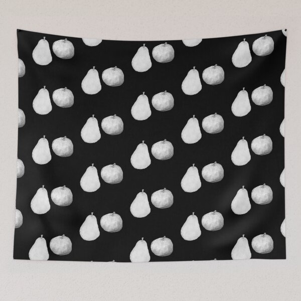 Item preview, Black and White Fruit Artwork  designed and sold by ForTheFrogWar.