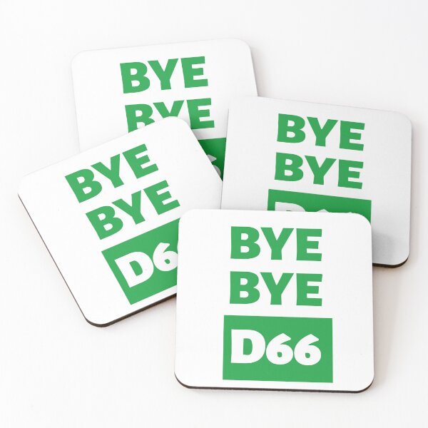 Item preview, BYE BYE D66 designed and sold by DTNT Shirts.