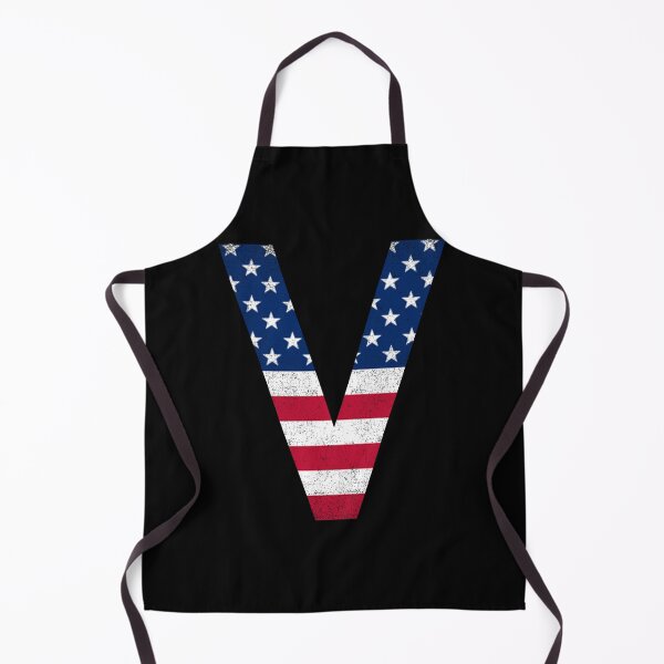 Item preview, Vintage Letter V Capital Alphabet American Flag V Gift designed and sold by Shariss.