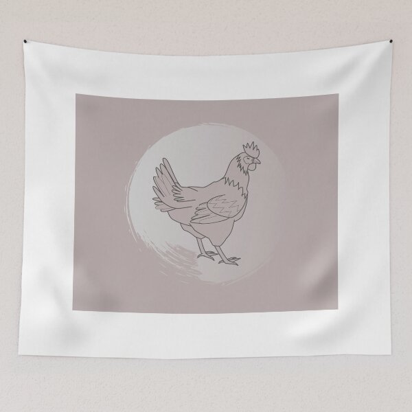 Artikelvorschau, Klassisches Bild Henne t_shirts. entworfen und verkauft von Silla Shop.