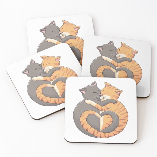 Item preview, Cosy Kitties (Ginger & Grey) designed and sold by EdgeKagami.