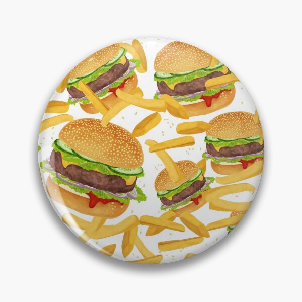 Item preview, Big burgers and fries designed and sold by Chill360.