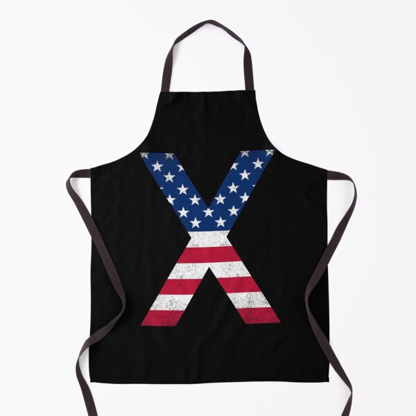 Item preview, Vintage Letter X Capital Alphabet American Flag X Gift designed and sold by Shariss.