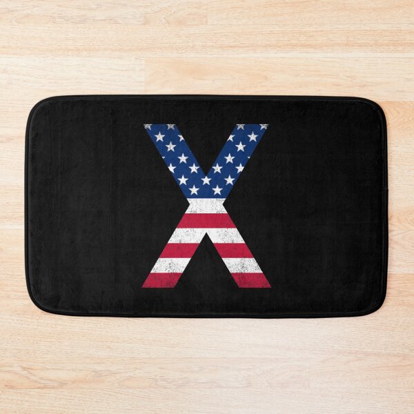 Item preview, Vintage Letter X Capital Alphabet American Flag X Gift designed and sold by Shariss.