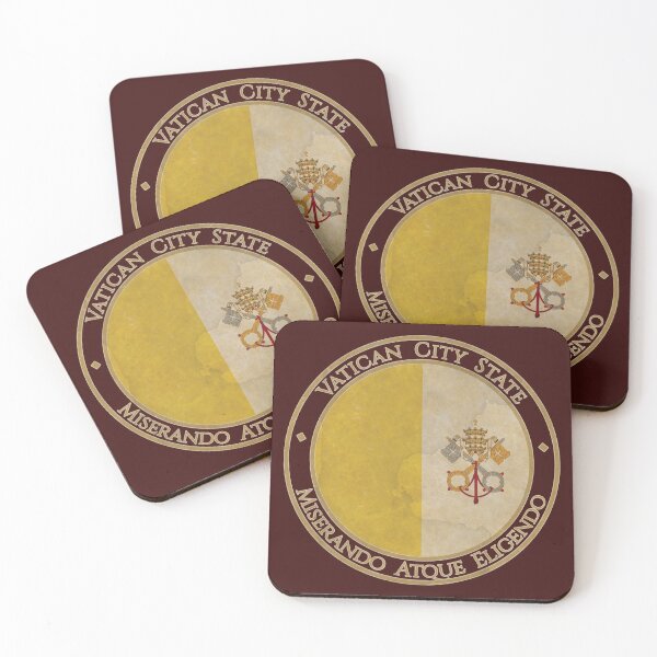 Item preview, Vintage Vatican City State Europe European Flag designed and sold by DragonXX.