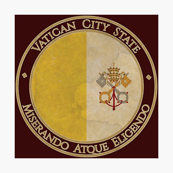 Item preview, Vintage Vatican City State Europe European Flag designed and sold by DragonXX.