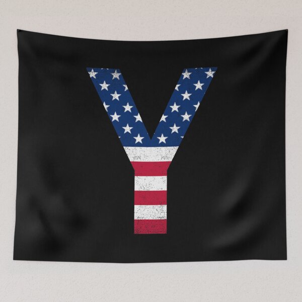 Item preview, Vintage Letter Y Capital Alphabet American Flag Y Gift designed and sold by Shariss.