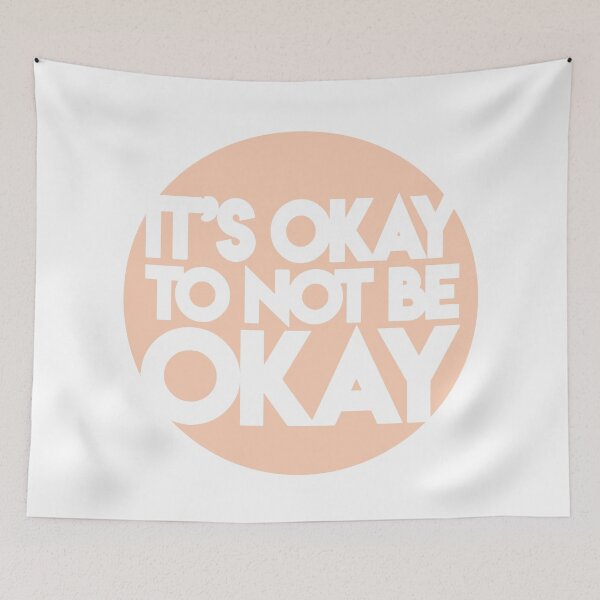 Item preview, IOTNBO CIRLCE (ORANGE) designed and sold by It's Okay to Not Be Okay Movement.