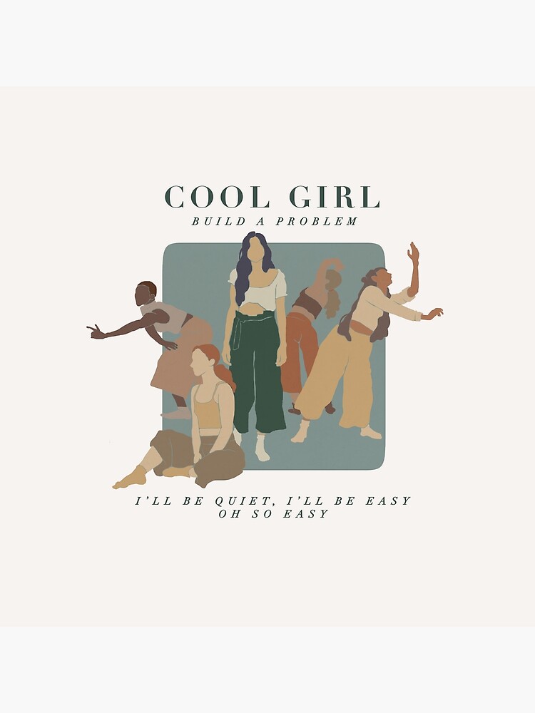 "dodie Cool Girl Print lyrics" Poster by starlitkingdom Redbubble