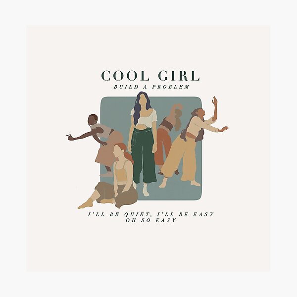 dodie Cool Girl Print lyrics Photographic Print