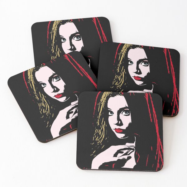 Item preview, The girl in the red coats designed and sold by sheepsterandco.