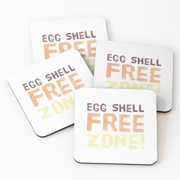 Item preview, Eggshell Free Zone designed and sold by Yoyo6980.