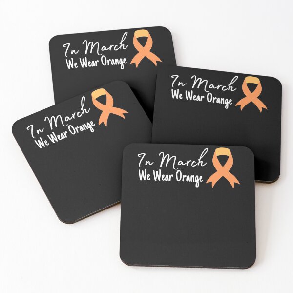 Item preview, In March We Wear Orange Multiple Sclerosis Awareness , Multiple Sclerosis Awareness , MS Support , for Fighter designed and sold by PIXEcompany.