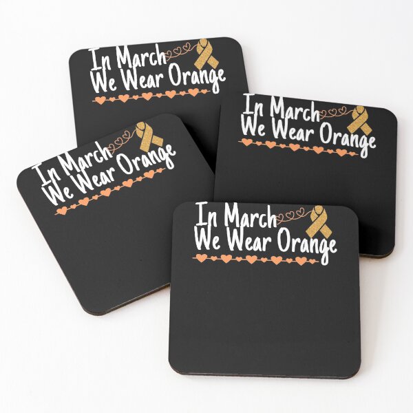 Item preview, Copy of In March We Wear Orange Multiple Sclerosis Awareness , Multiple Sclerosis Awareness , MS Support , for Fighter designed and sold by PIXEcompany.