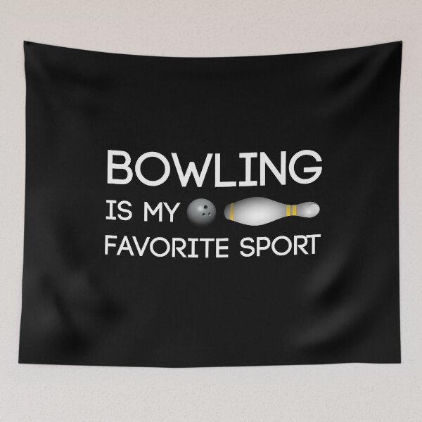 Item preview, Bowling Is My Favorite Sport  Funny cool Gift  designed and sold by pedrored369.