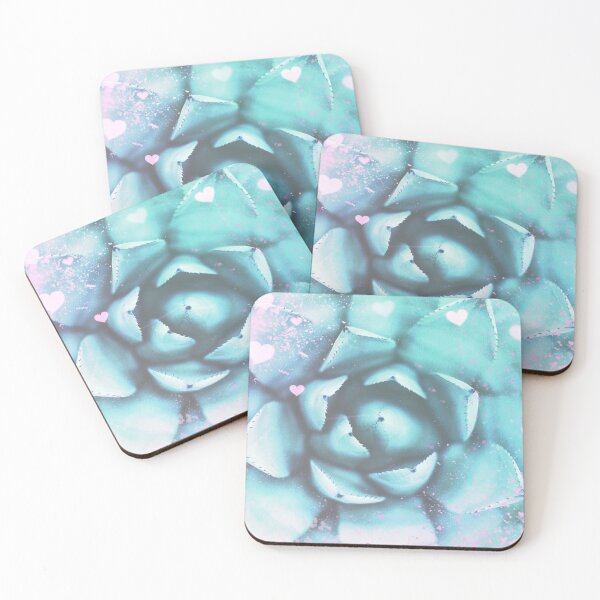 Item preview, Pastel Succulent with Hearts Succulove designed and sold by lowodesigns.