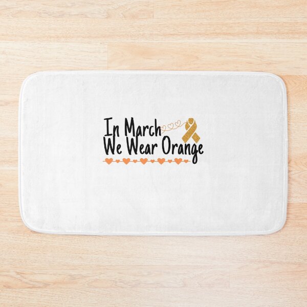 Item preview, In March We Wear Orange Multiple Sclerosis Awareness , Multiple Sclerosis Awareness , MS Support , for Fighter designed and sold by PIXEcompany.