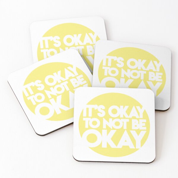 Item preview, IOTNBO CIRCLE (YELLOW) designed and sold by It's Okay to Not Be Okay Movement.