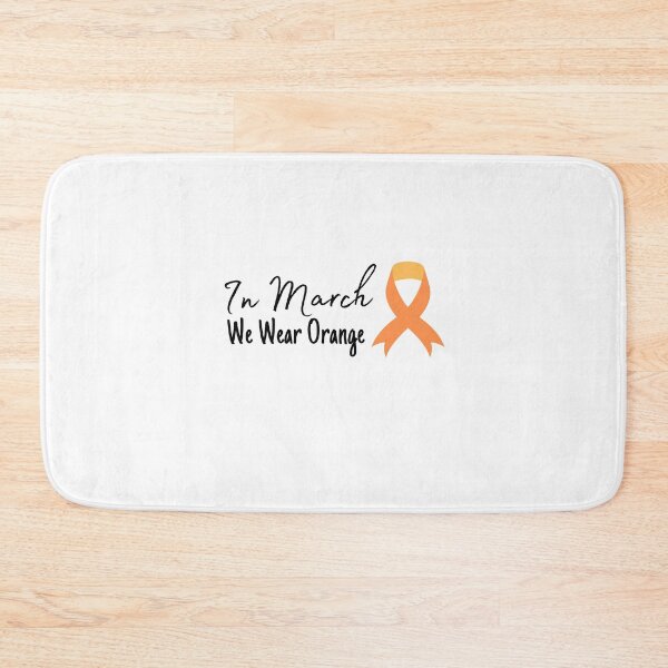 Item preview, In March We Wear Orange Multiple Sclerosis Awareness , Multiple Sclerosis Awareness , MS Support , for Fighter designed and sold by PIXEcompany.