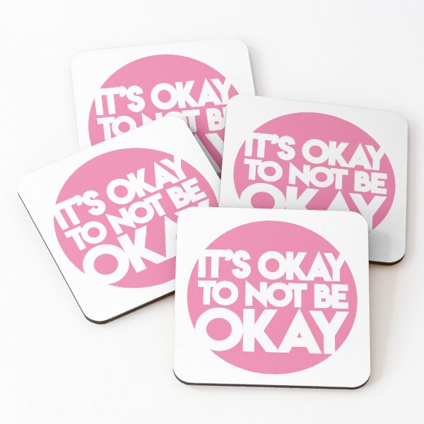 Item preview, IOTNBO CIRCLE (PINK) designed and sold by It's Okay to Not Be Okay Movement.