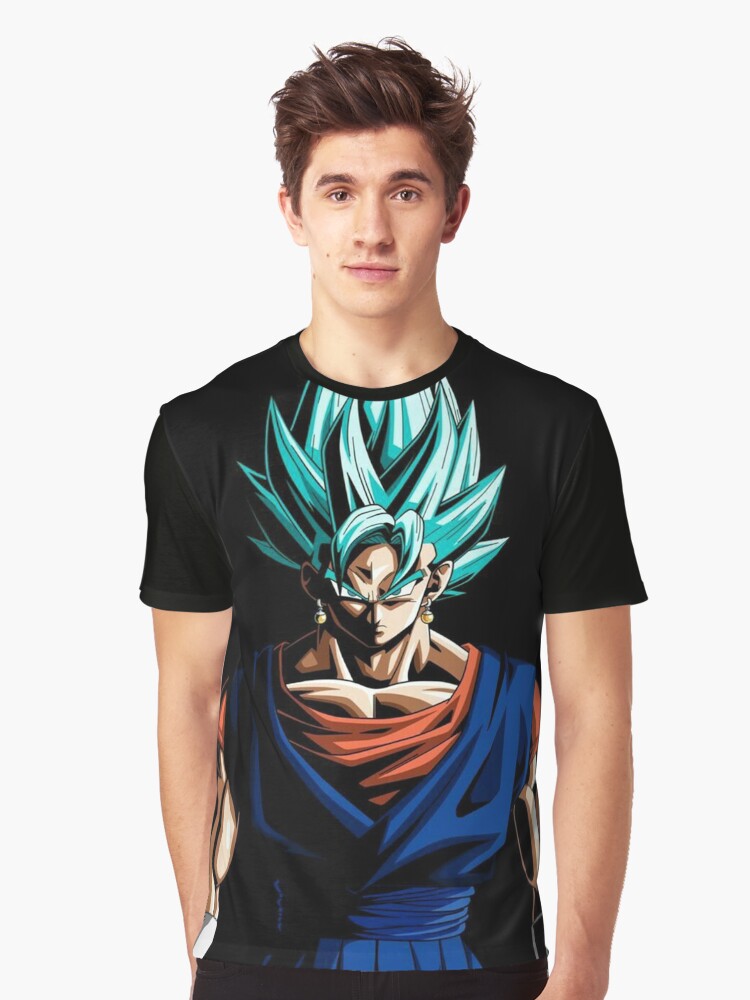 blue dragon ball z shirt