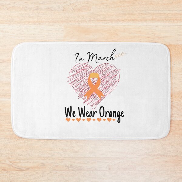 Item preview, In March We Wear Orange Multiple Sclerosis Awareness , Multiple Sclerosis Awareness , MS Support , for Fighter designed and sold by PIXEcompany.