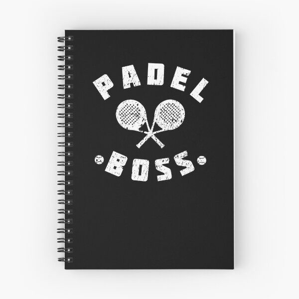 Artikelvorschau, Padel-Tennis Boss Vintage entworfen und verkauft von FunSilly.