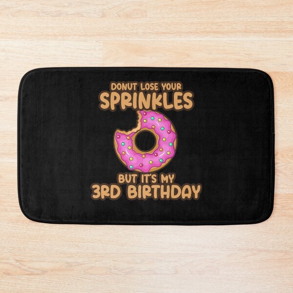 Item preview, Donut Lose Your Sprinkles 3rd Birthday designed and sold by SwankyFine.