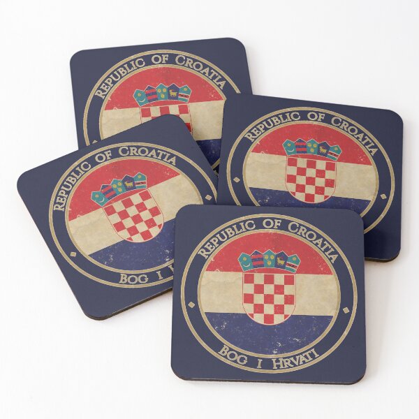 Item preview, Vintage Republic of Croatia Europe European Flag designed and sold by DragonXX.