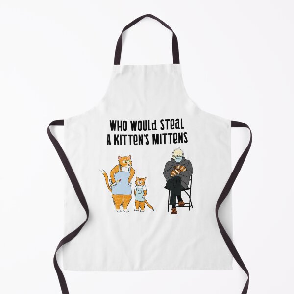 Item preview, Bernie and the poor kittens mittens designed and sold by FunnyAnimalGear.