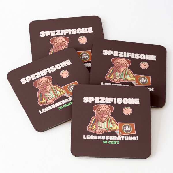 Item preview, Funny dog, life advisor specific life process advice 50 cents designed and sold by vibeno1.