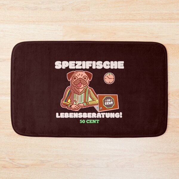 Item preview, Funny dog, life advisor specific life process advice 50 cents designed and sold by vibeno1.