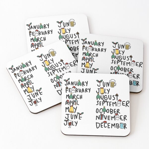 Item preview, January until December word cartoon designed and sold by deepakrode7.