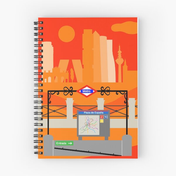 Artikelvorschau, U-Bahn Madrid entworfen und verkauft von Christopher Loader.