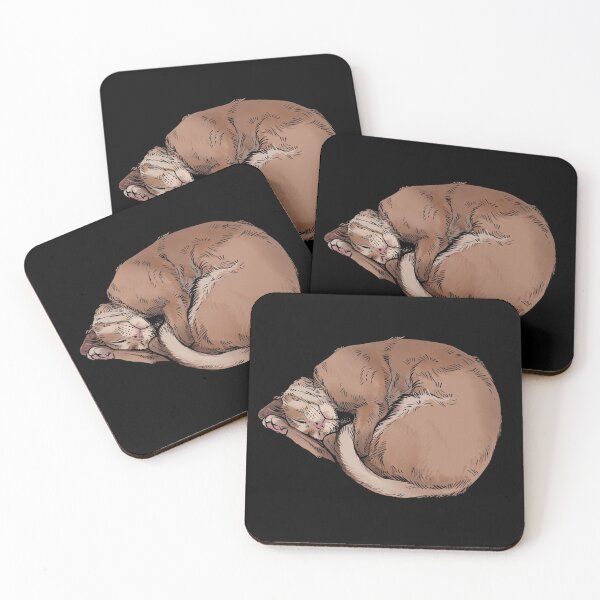 Item preview, Yoga beige cat designed and sold by Petcetera.