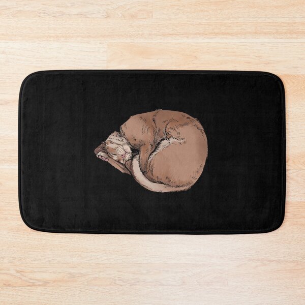 Item preview, Yoga beige cat designed and sold by Petcetera.