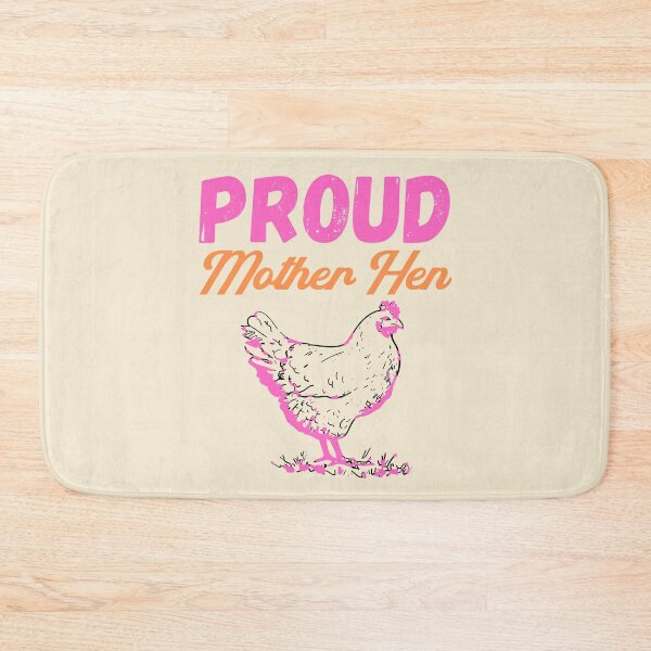 Item preview, Proud Mother Hen in pink and orange for Mother's Day designed and sold by Labradoodlesetc.