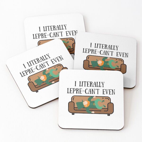 Item preview, Funny St. Patrick’s Day Leprechaun Pun (Black Font) designed and sold by Littlebop.
