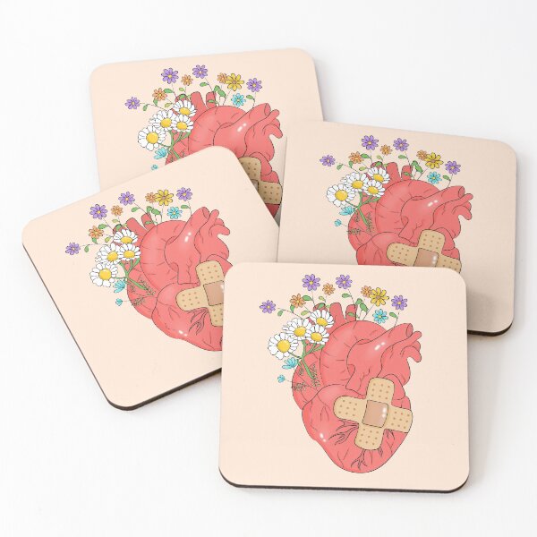 Item preview, Floral Broken Heart designed and sold by Lizzamour.