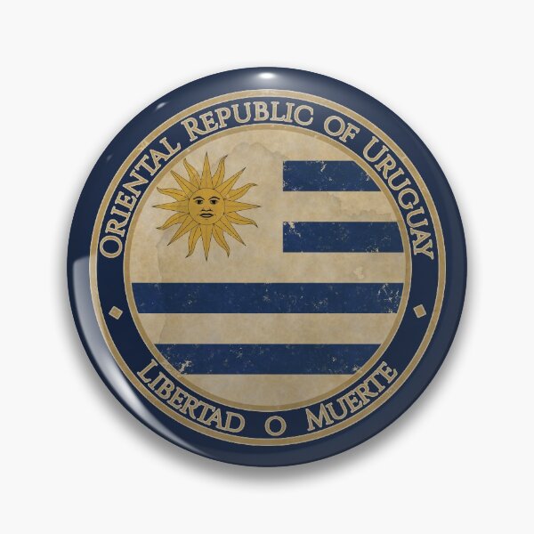 Item preview, Vintage Oriental Republic of Uruguay USA South America United States Flag designed and sold by DragonXX.