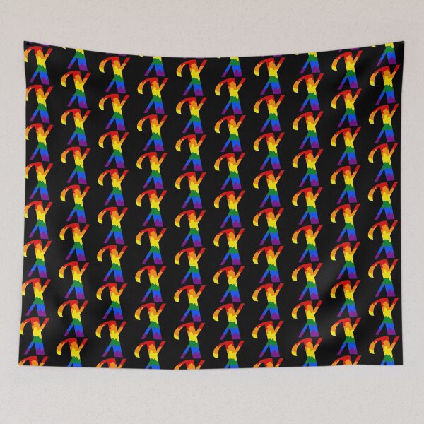 Item preview, Letter X - PRIDE Color Splash designed and sold by royrahul.