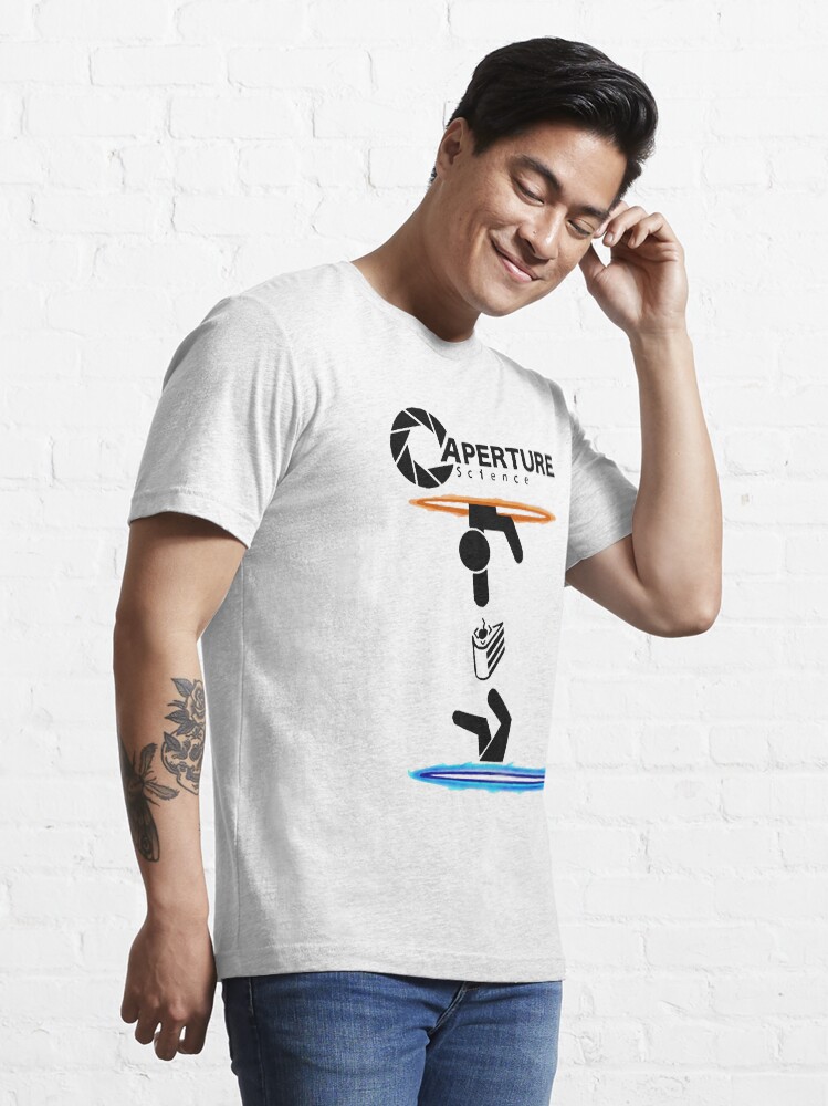 Alternate view of Aperture Science - Portal Aperture Physics *HIGH QUALITY* Essential T-Shirt