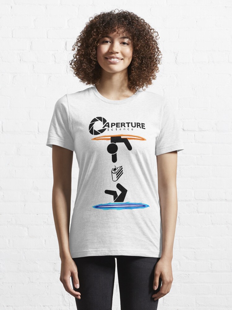 Alternate view of Aperture Science - Portal Aperture Physics *HIGH QUALITY* Essential T-Shirt
