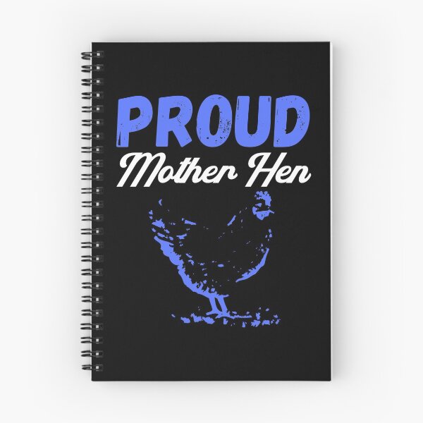 Item preview, Proud Mother Hen in blue and white for Mother's Day designed and sold by Labradoodlesetc.